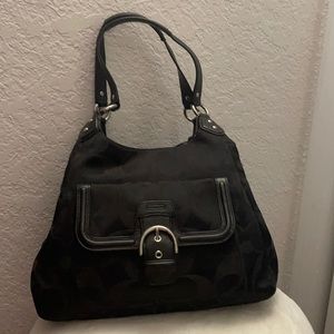 Coach black purse